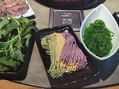 什锦三色面-贰重天冰煮羊自助火锅(东坝店)