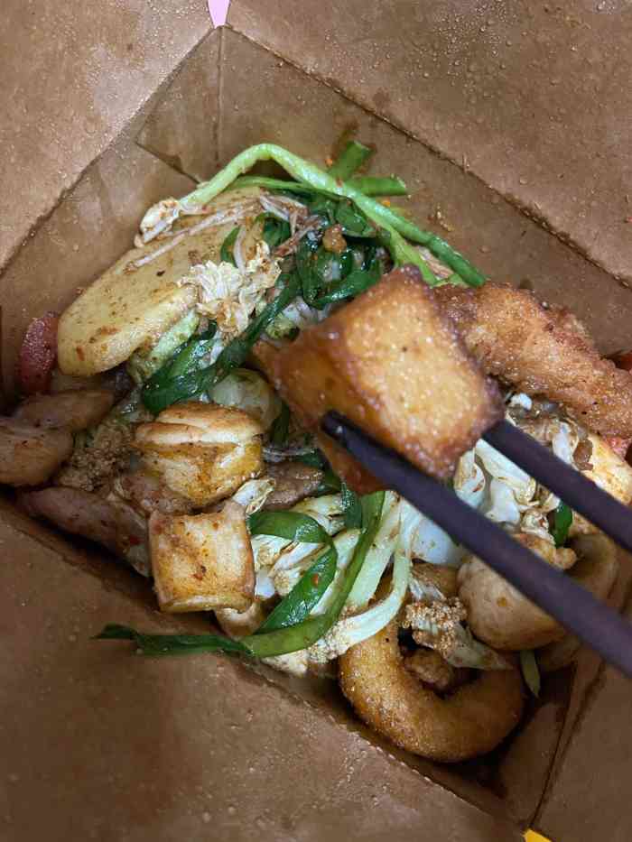 木梨小摊炸串拌饼(珠海前山店)-"忘了送烤饼店家好心说下次给双份