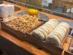 自助取餐区-牧马人奶茶馆(乌兰察布总店)