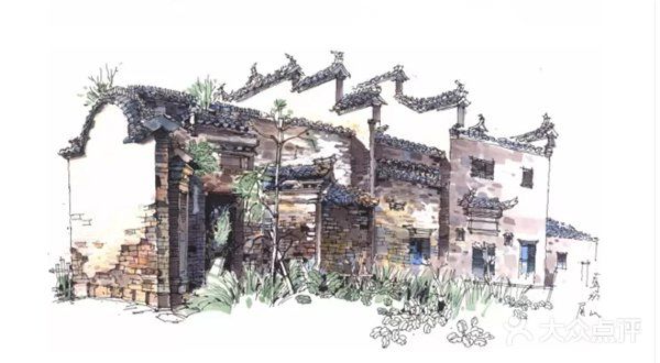 耿庆雷徽州古村落作品欣赏[加油][加油]