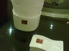 餐巾纸-院落创意菜