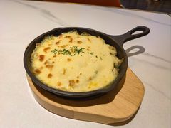 培根芝士奶油薯泥佐焦糖洋葱-get pizza意大利餐厅(凯德MALL店)