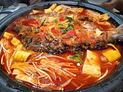 -探鱼·鲜青椒爽麻烤鱼(苏宁广场店)