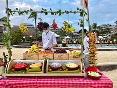-亚龙湾希尔顿自助餐厅·海鲜·烧烤·沙滩BBQ·现场乐队