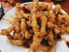 特色鱿鱼条-天伦海鲜·老味道·青岛菜(栈桥天主教堂店)