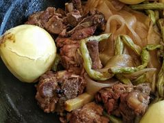 排骨豆角土豆粉一锅出-大清花饺子(山庄店)