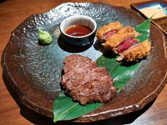 风味和牛拼盘-山杏yama-katsu·吉列炸物