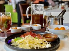 三年金钱火腿配大理手撕乳扇-泓0871臻选云南菜·味庄