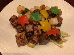 黑椒彩椒青葱爆九级和牛柳-丽思卡尔顿酒店-天泰轩中餐厅(大沽北路店)