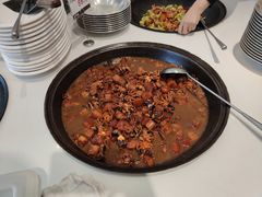 活八爪鱼炖红烧肉-赶海部落海鲜城(海阳路店)