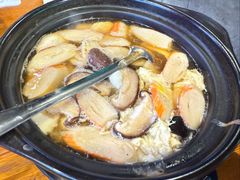 砂锅醋椒豆腐-義聚德·清真铜锅涮羊肉·烧烤(河东店)