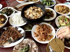 -北京龙庆四季香农家饭庄·灶台鱼·碳烤虹鳟鱼(龙庆峡店)