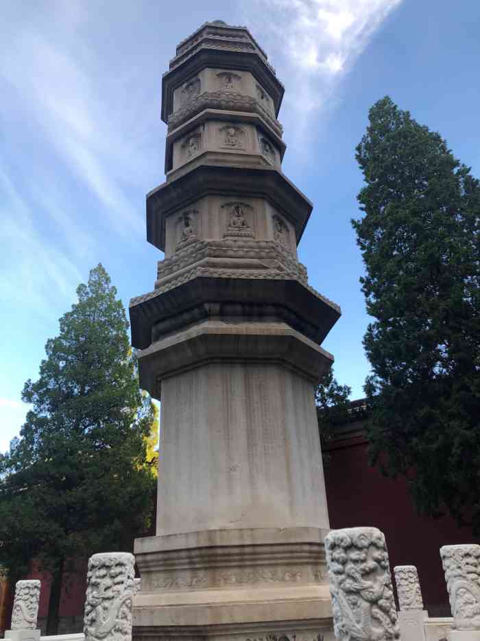 北海公园万佛楼遗址景区-"96万佛楼是乾隆皇帝为庆贺母亲80岁大寿.