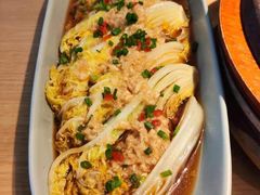 蒜香娃娃菜-蜜桃餐厅·伴山(绿宝广场店)