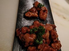 雪花糖醋里脊-绿茶餐厅(石家庄万象城店)