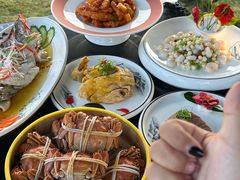 -七的湖·晚芳亭·阳澄湖农家菜·大闸蟹(莲花岛店)