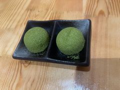 抹茶大福-鳗道乐日本料理