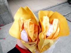 班戟薄饼夹雪糕单球-成裕雪糕店(士多店)