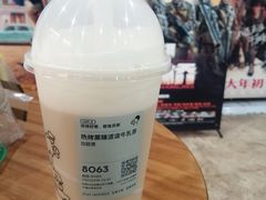 热烤黑糖波波牛乳茶-喜茶(天津乐宾百货店)