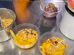 葡萄牛奶冰浆-夏食光安顺小舒冰粉冰浆(甲秀楼店)