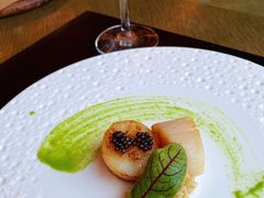 加拿大扇贝和鱼子酱-恰餐厅CHAR Grill(北京三里屯洲际店)