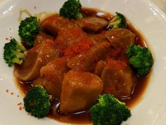 蟹子鲍汁扒柚皮-顺德人家食府(黄金广场店)