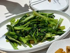 油渣炒菜心-美极鲜食坊(宝安南路店)