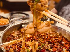 中辣锅底-味之绝热血美蛙鱼火锅(中坝店)