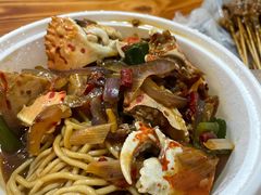 蟹钳面-十里铺铁板鱿鱼