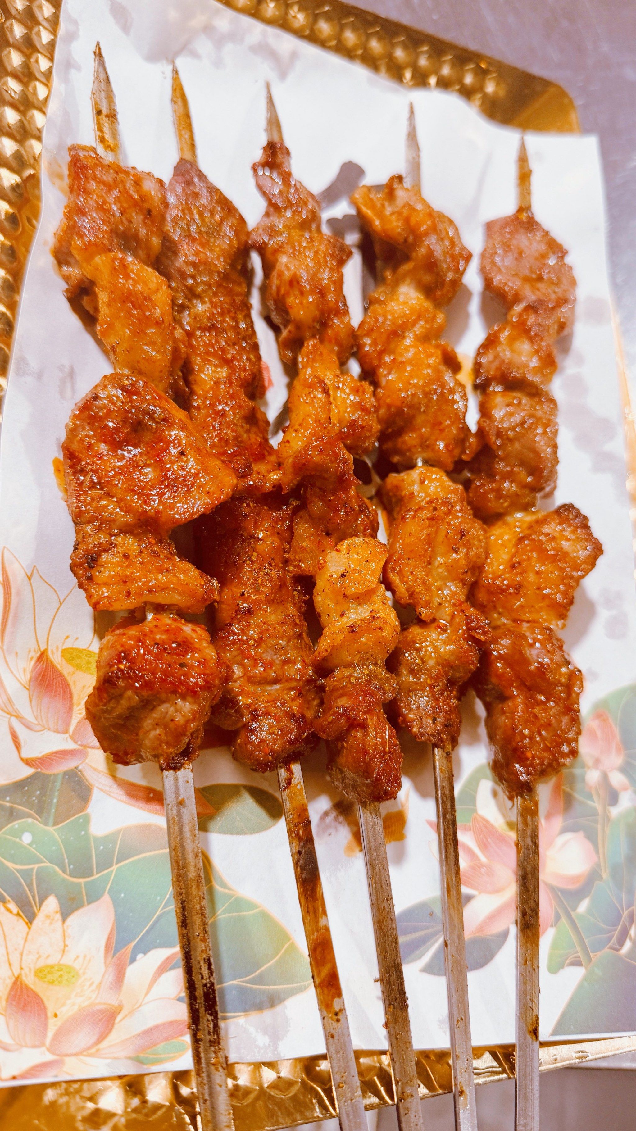 烤羊肉串  羊肉串的诱惑