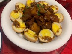卤蛋红烧肉-華僑飯店中餐厅