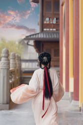 -后宫·古装汉服京剧儿童亲子全家福摄影