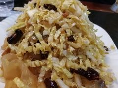 白菜心拌蛰皮-天祥斋老北京八大碗烧烤家常菜(田村店)