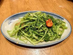 椒丝腐乳炒通菜-常来小聚·广州非遗传承餐厅(地王广场店)