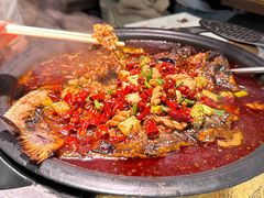 -探鱼·鲜青椒爽麻烤鱼(天河优托邦店)