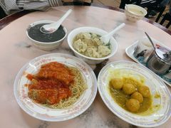 番茄酱猪扒面-满足面(白水井大街店)