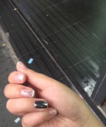 -手牵手美甲