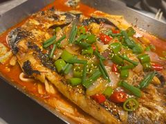 蒜香烤鱼-鸣记脆皮烤鱼·海鲜烤鱼(马栏店)