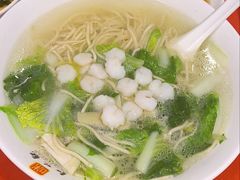 青菜笋干虾仁面-知味观(湖滨店)