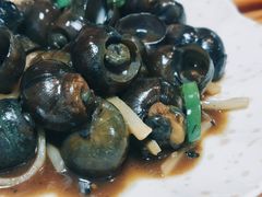 紫苏酸笋炒田螺-南记食粥坊·宵夜大排档(莲花总店)
