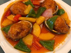 鲜果焗鲍鱼-沙龙酒家