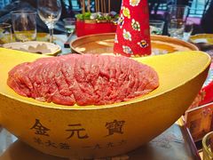 黄金手切元宝肉-羊大爷涮肉(亮马桥店)