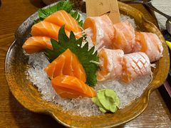 三文鱼刺身-井藤小屋精致料理(下沙店)