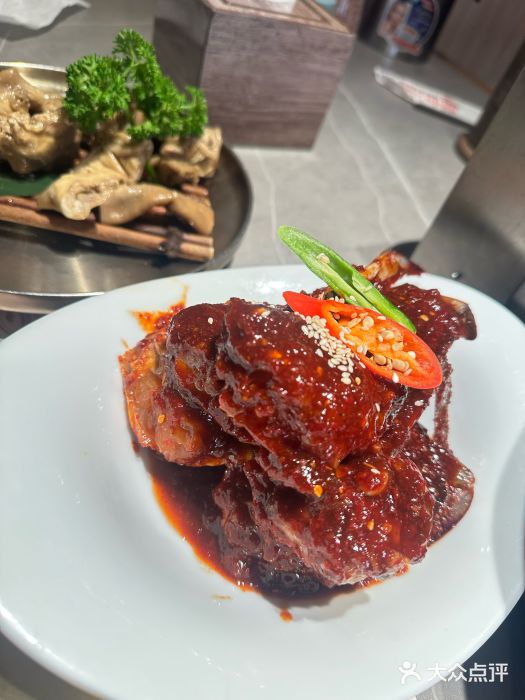草家酱蟹炭火烤肉店(珲春南路一店)图片