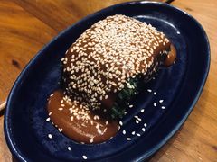 芝麻菠菜-君悦酒店·1881·北京烤鸭