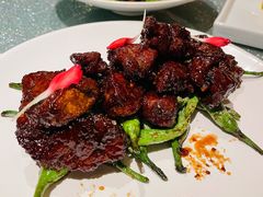 虎皮椒配黑椒牛肉粒-蟹榭·本帮江浙菜·蟹宴(五角场合生汇商场店)