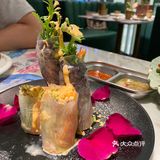 这回补了上回没吃上的芒果饭和春卷儿