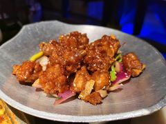 蒜香蜜汁排骨-绿茶餐厅(朝阳大悦城店)