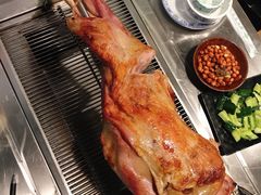 烤羊腿-大汗烧烤滩羊馆(清水河公园店)