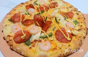 Traditional Shrimp and Lap Cheong Pizza